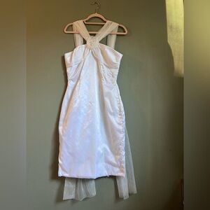 White elopement dress